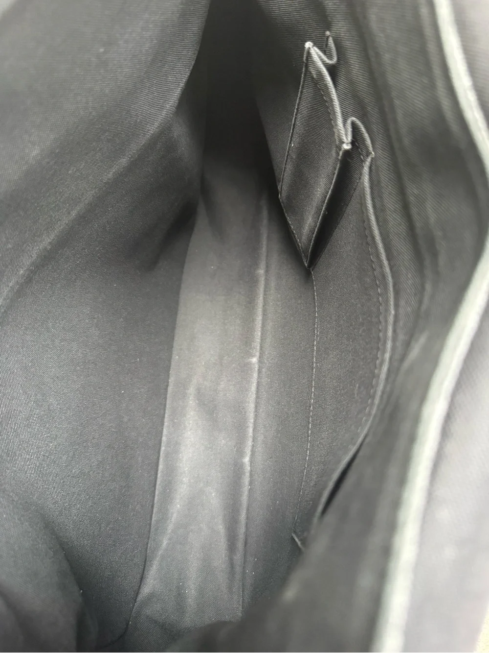 Louis Vuitton Black Damier Graphite Messenger Bag